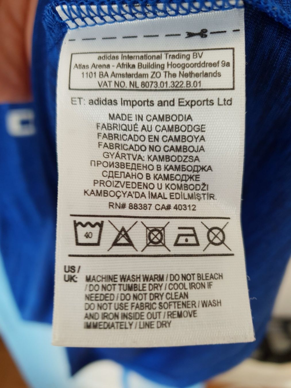 Adidas Canottiere & Pantaloni: Fussballtrikot Manchester United – Usato da Glattbrugg venduto da 88LupoAlberto67 6