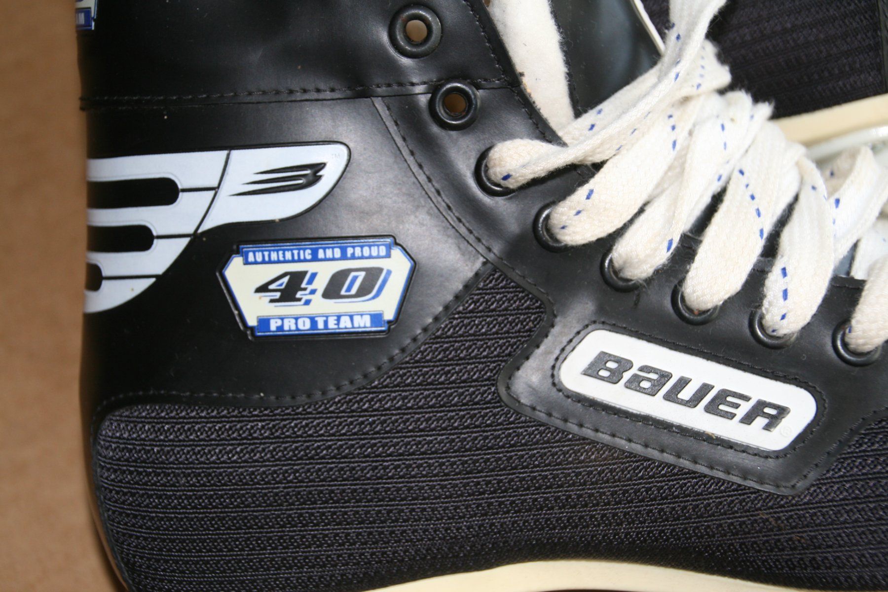 Bauer Schlittschuhe: BAUER SCHLITTSCHUHE PATINS A GLACE 41 EU – Neu (gemäss Beschreibung) aus Develier von Syncope 4