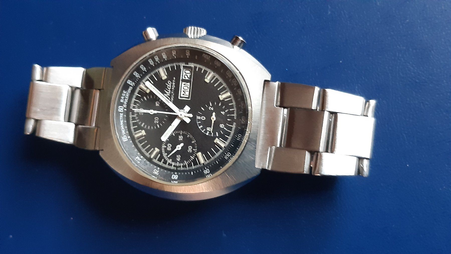 Mido Orologi: Mido Multifort Automatic Day Date Chronograph - Vintage – Usato da unterlunkhofen venduto da pharao-oo7 6