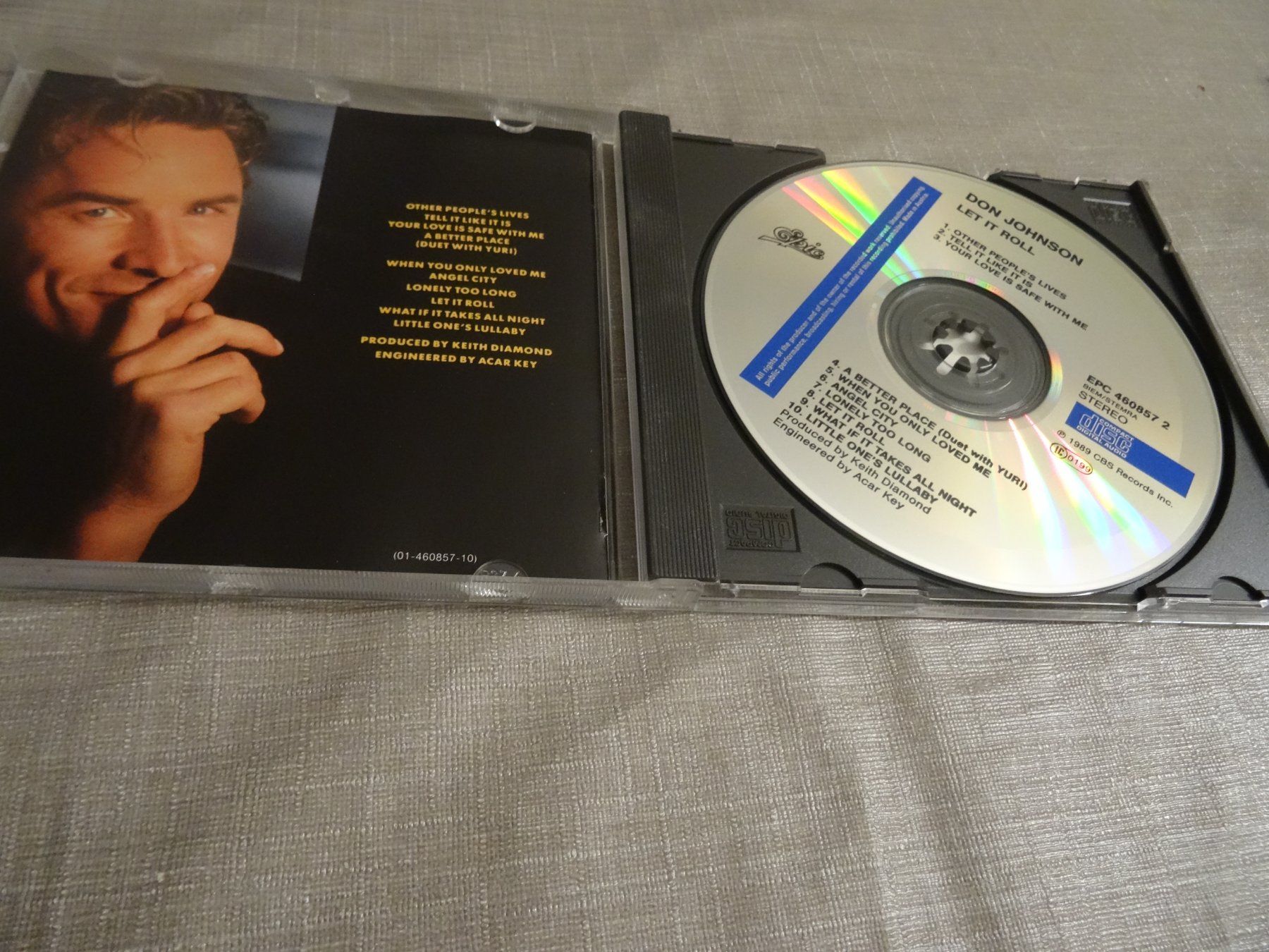 CD: Don Johnson - Let it Roll - CD - – Usato da Olten venduto da Disc-Ausverkauf 1