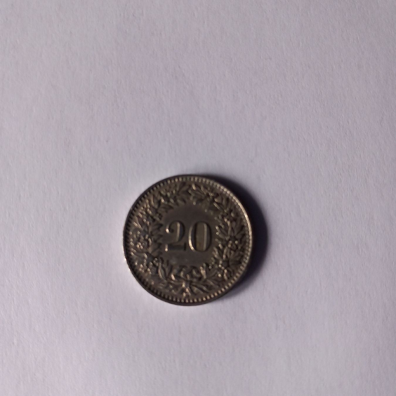 Tutti le monete: Seltene Schweizer Münze 20 Rp. 1943 – Usato da Ebnat-Kappel venduto da blazzi 1