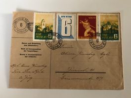 FELDPOST mit Soldatenmarken ZÜRCHER WEINLAND  1942