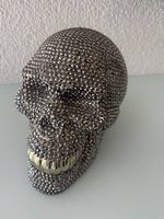 KARE Design Totenkopf Spardose mit Strasssteinen