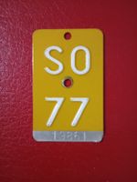 Mofa Nummer Solothurn 77