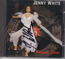CD Jenny White Runnaway Train mit Autogramm