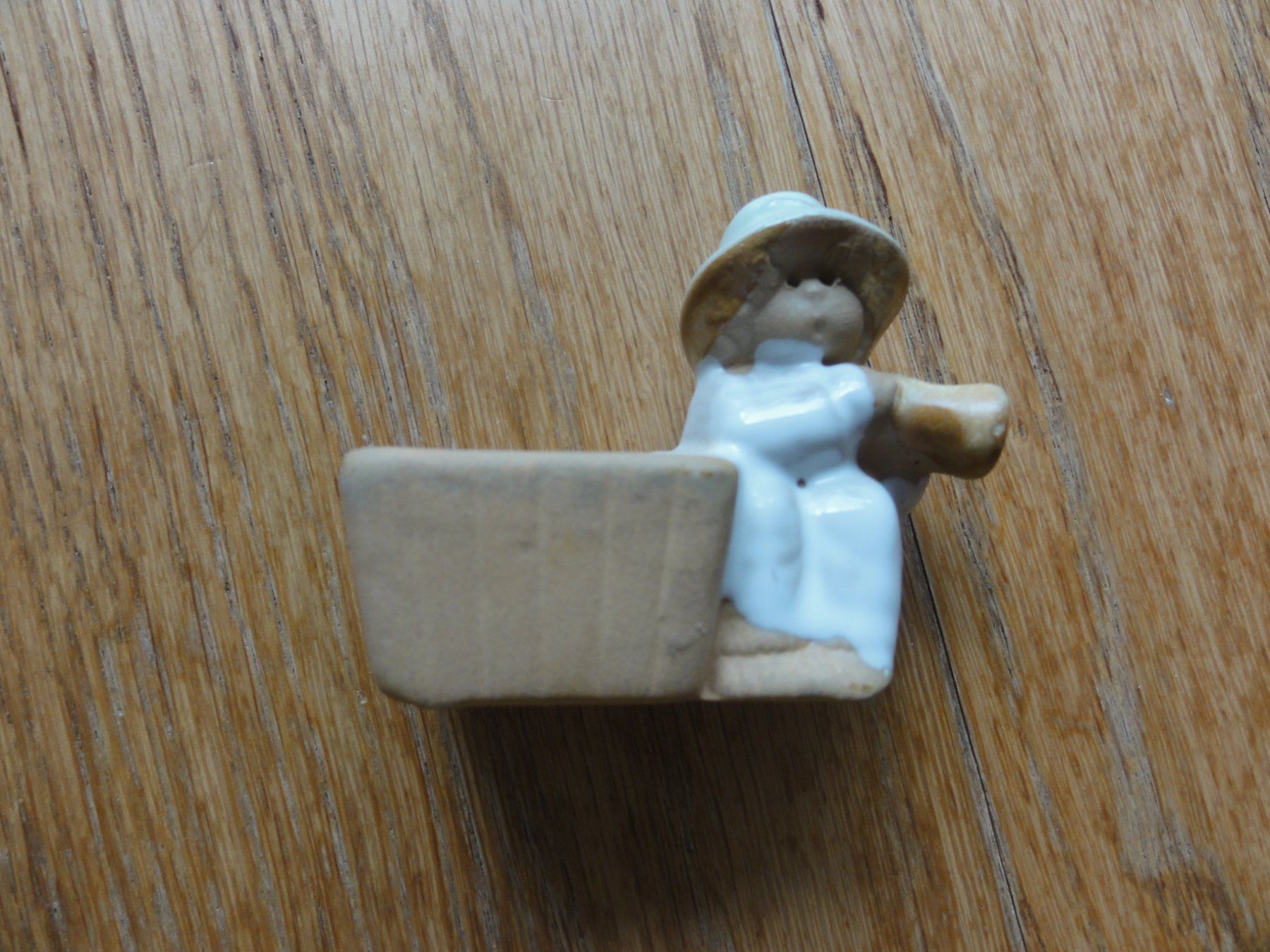 Statuette: Setzkastenfigur für Mini-Kaktus – Usato da Riedholz venduto da Taweva