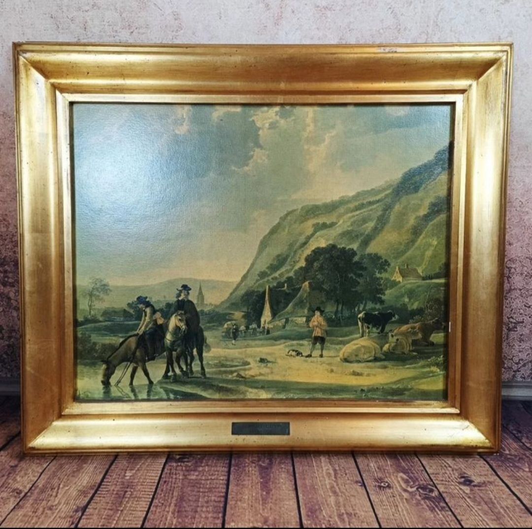 Gemälde: Hand-Painted Reproduction: "Deux Cavaliers" Albert Cuyp – Neu (gemäss Beschreibung) aus Zürich von tkind