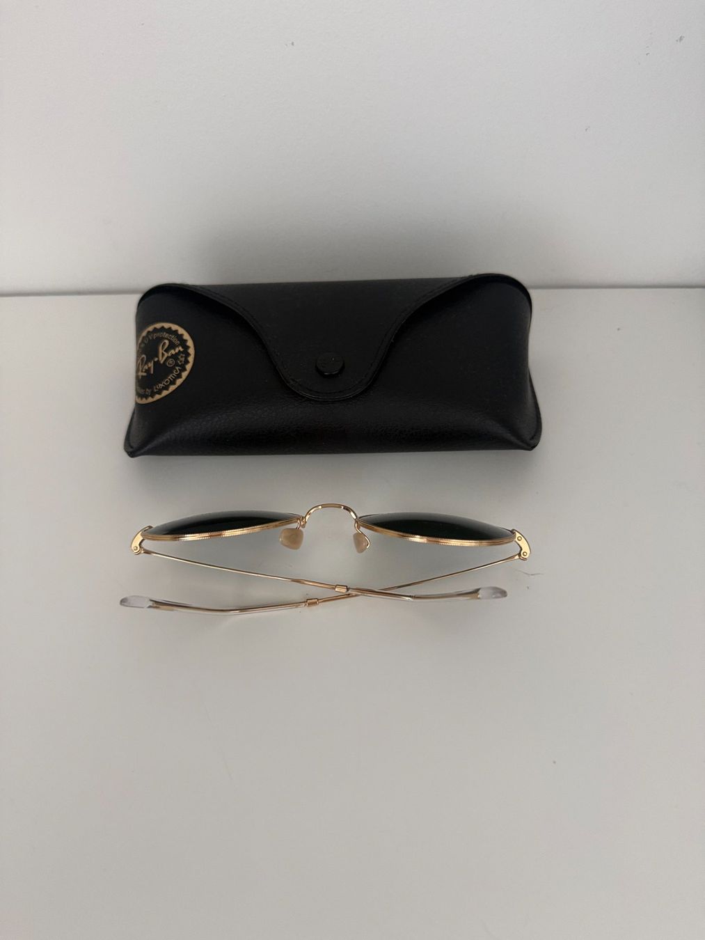 Ray-Ban Occhiali & Lenti: Sonenbrille Ray Ban gold – Nuovo (secondo la descrizione) da Zug venduto da Ibu1 1