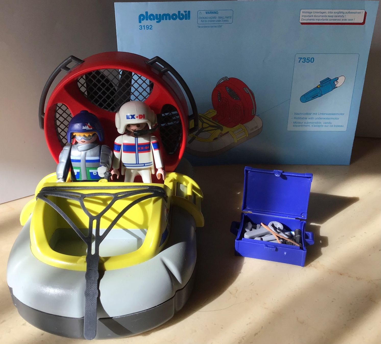 Playmobil Giocattoli: Playmobil Dinosaurier - Hovercraraft Expedition 3192 – Usato da Schönenbuch venduto da Lyyrli