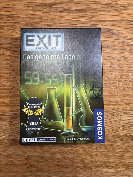 EXIT Das Spiel, Das geheime Labor in Nordrhein-Westfalen - Geseke | Gesellschaftsspiele günstig