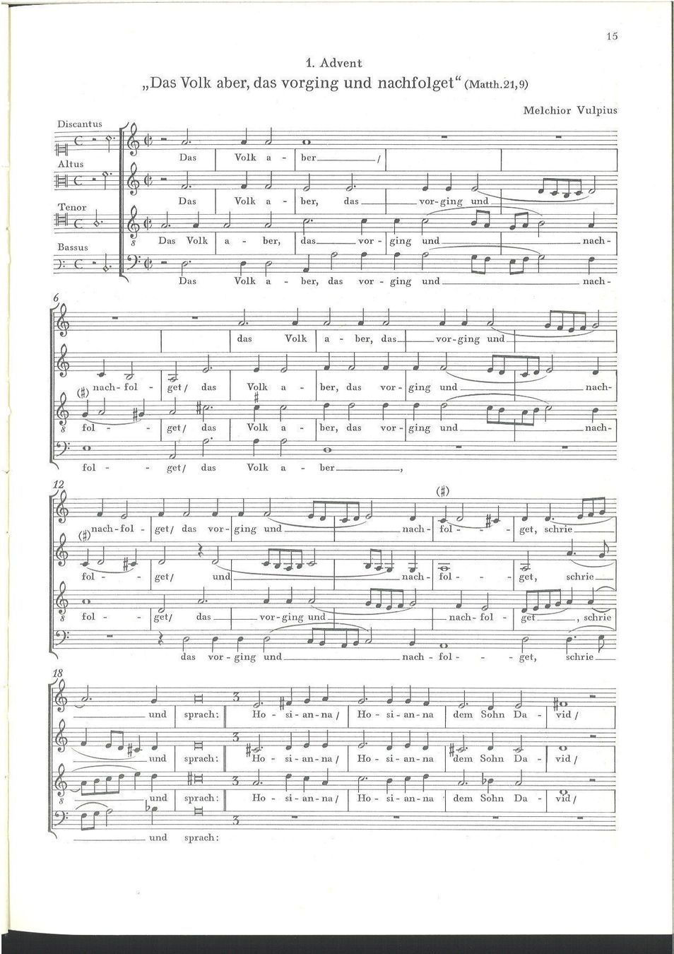 Libri: Melchior Vulpius - Deutsche sonntägliche Evangeliensprüche – Nuovo (secondo la descrizione) da Neuchâtel venduto da Babotschk 5