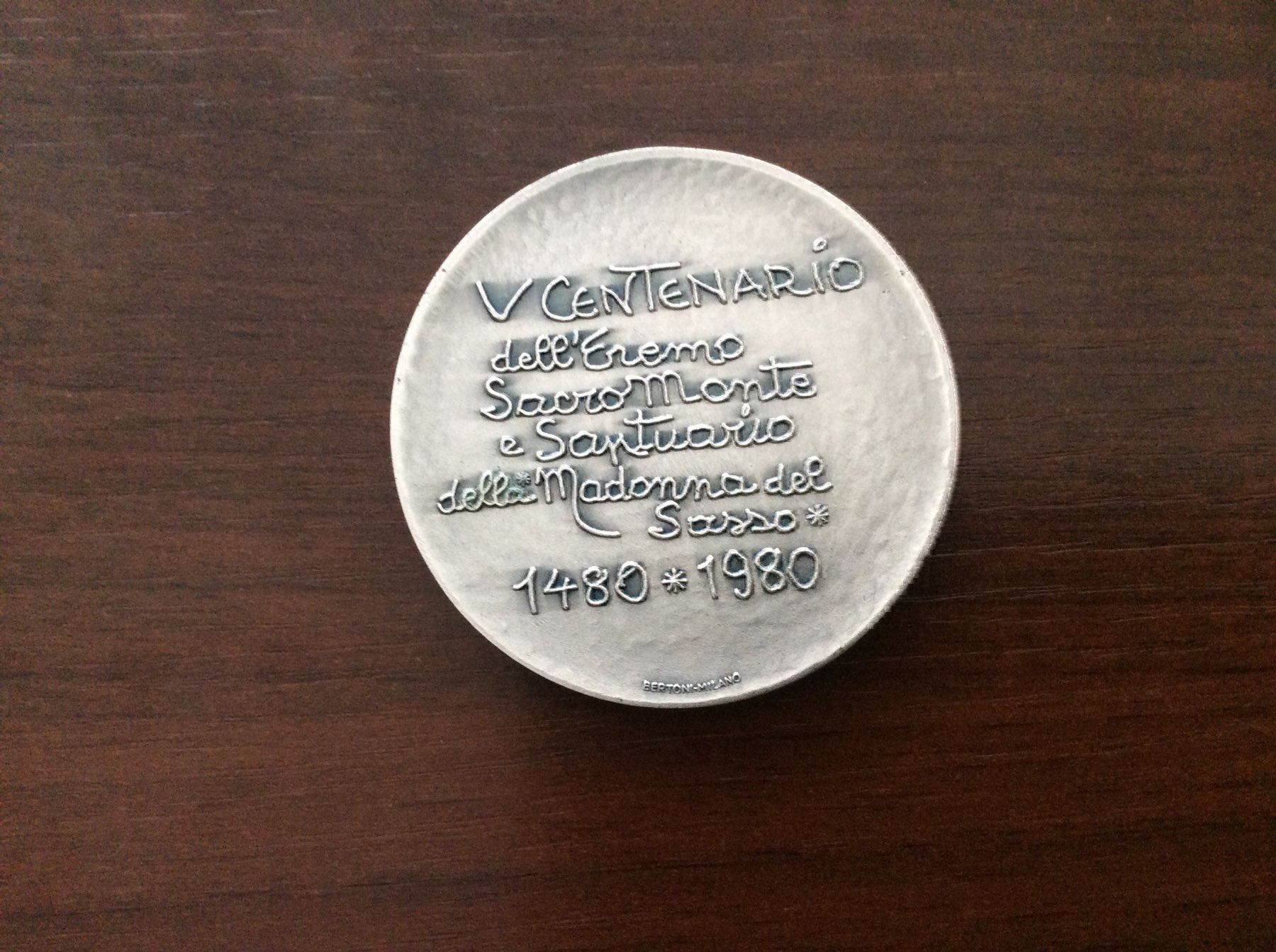 Medaglie: Medaille Madonna del Sasso – Usato da Minusio venduto da liam04 3