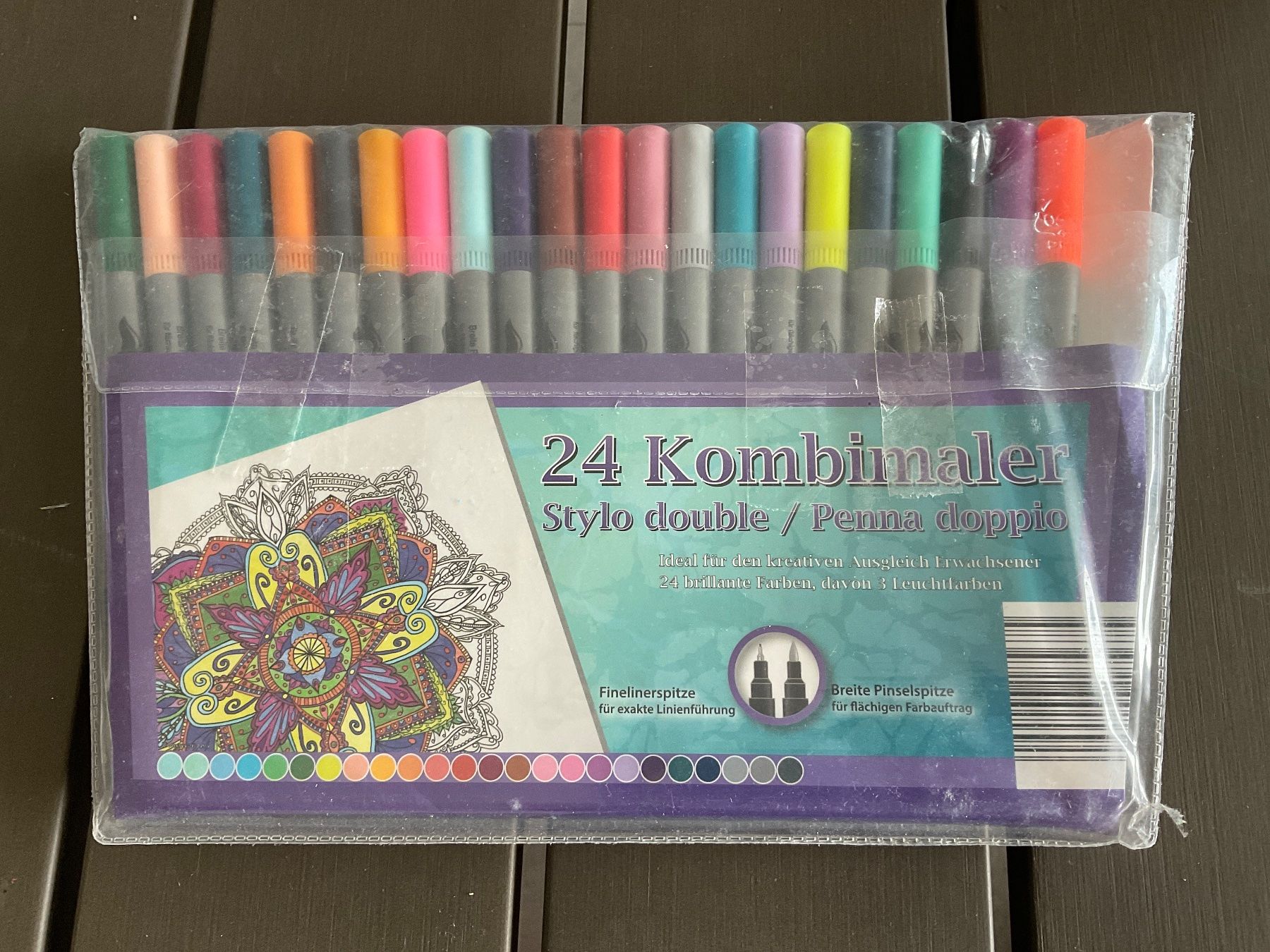 Penna & Evidenziatori: 24 Kombimaler Stifte Set – Usato da Herdern venduto da sar_l8sf