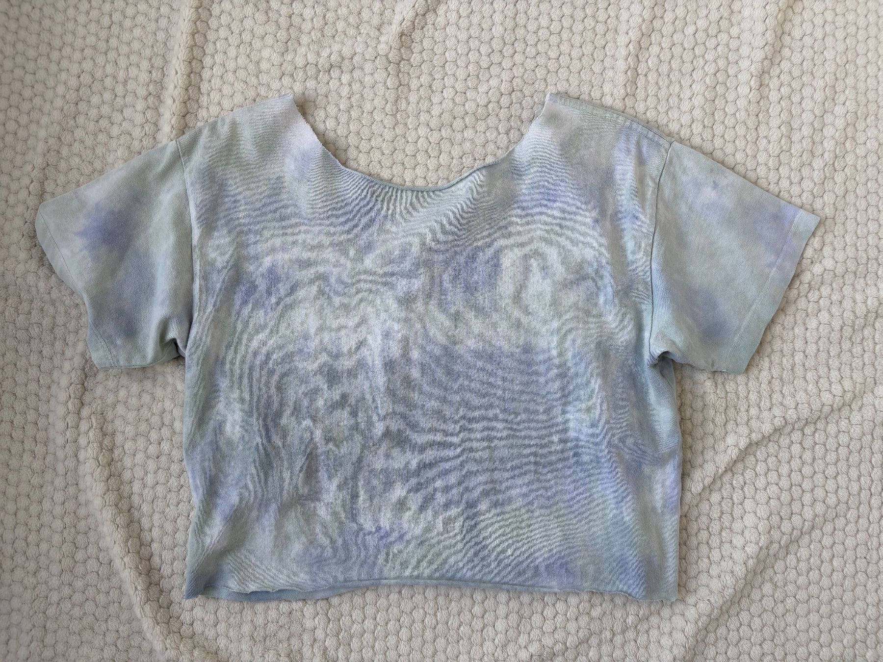 Obey T-Shirts: tshirt OBEY bleu cropé main – Gebraucht aus Sorens von ma.stlz 1