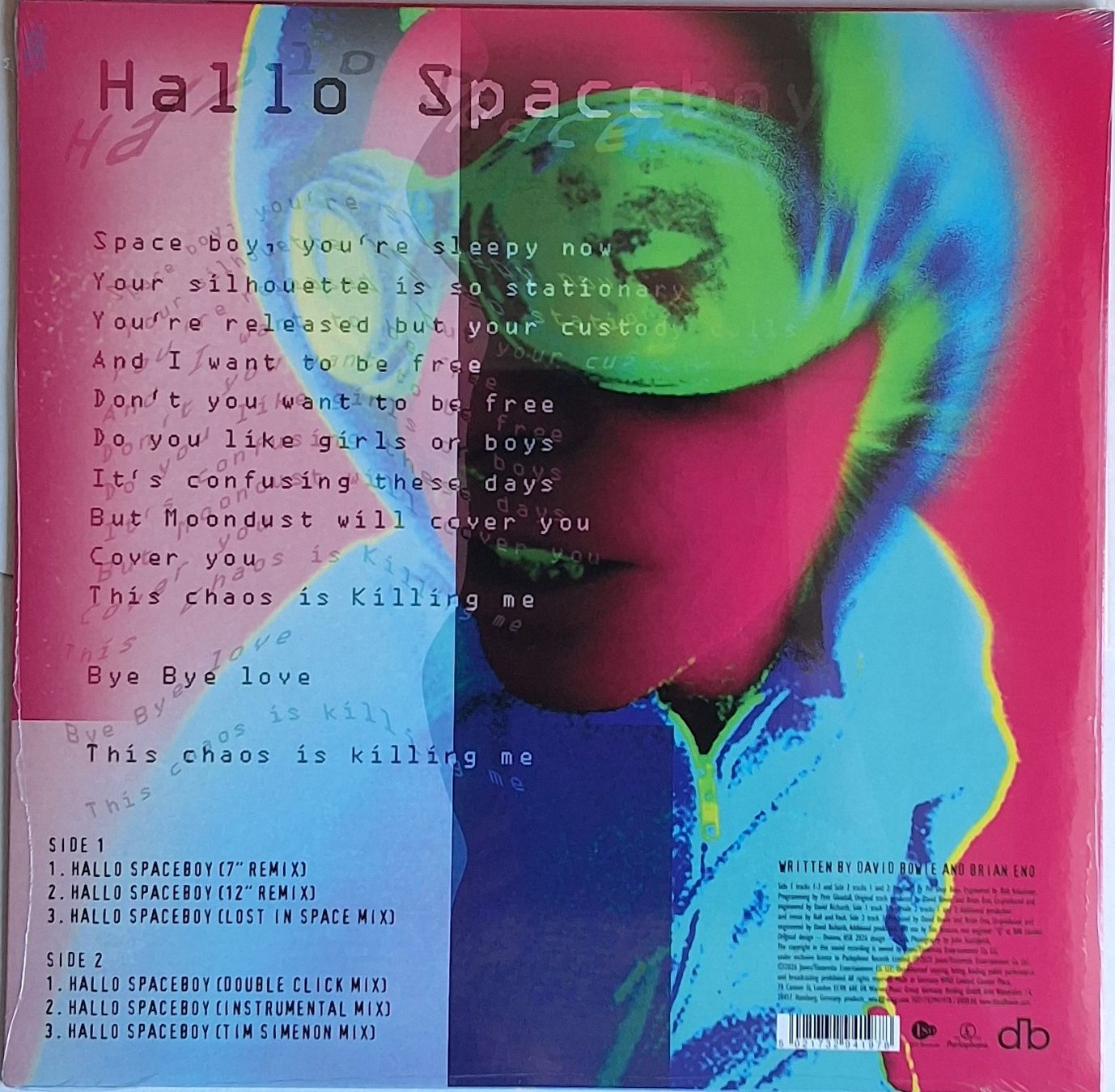 Schallplatten: Vinyl 12"  - David Bowie  - Hallo Spaceboy - Ltd Mint Sealed – Neu und originalverpackt aus Villeret von Fil11 1
