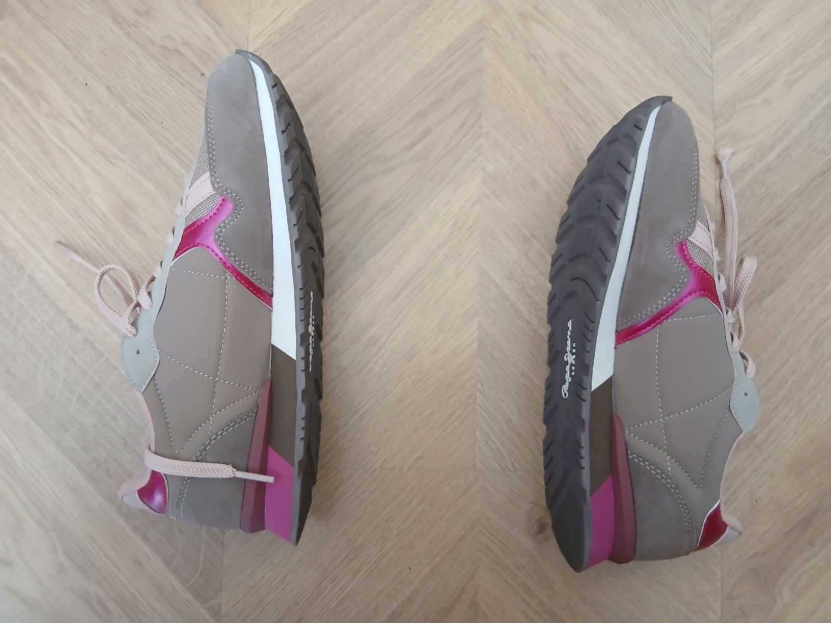 Pepe Jeans Scarpe da donna: Pepe Jeans Sneakers Brown Pink Size 40 – Nuovo (secondo la descrizione) da Wil SG venduto da tre_g2l7 2