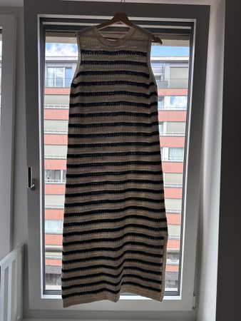 Marks and Spencer Dress - Sleeveless, Beige and Black!