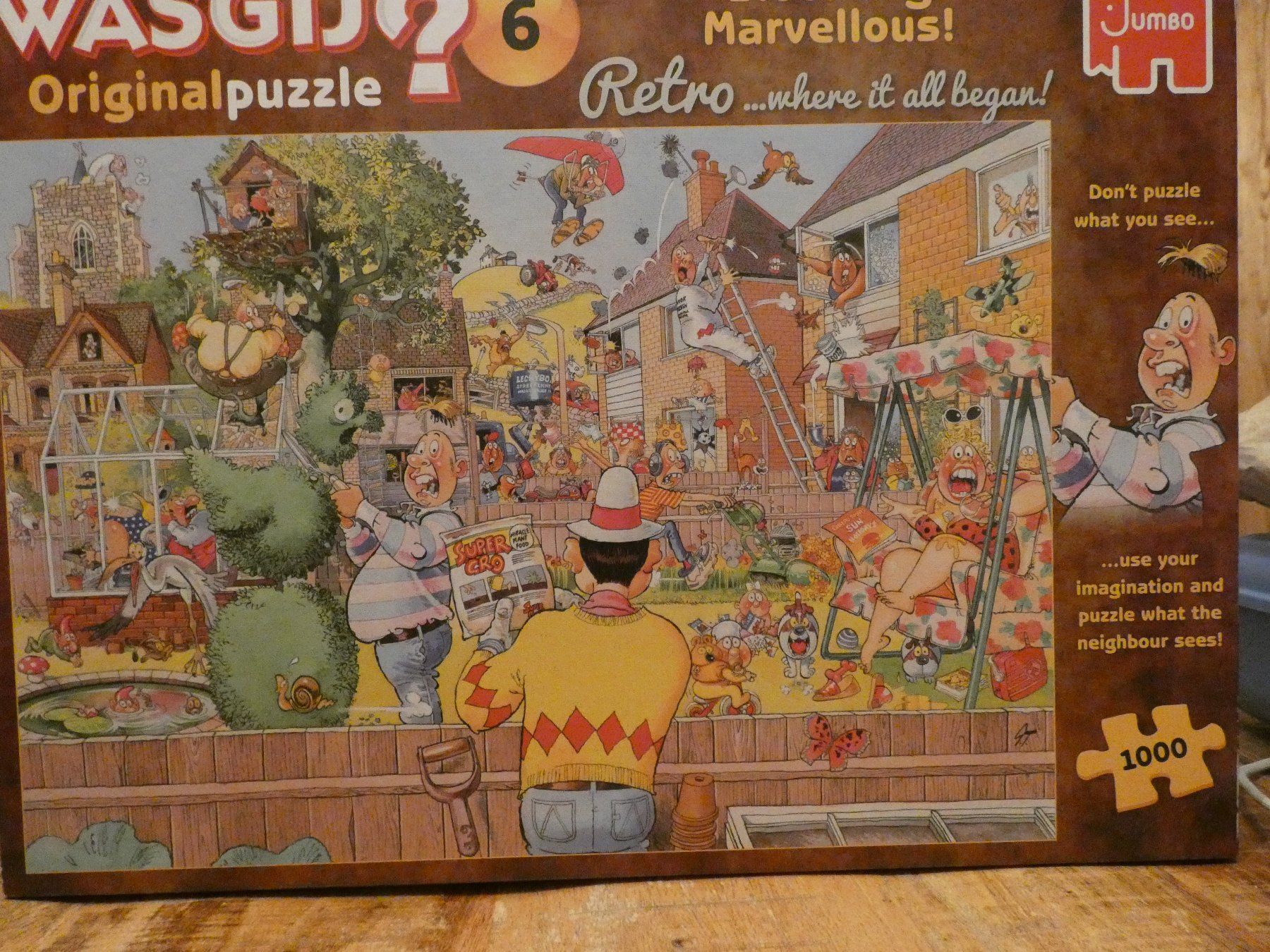 Wasgij Puzzle: Puzzle WASGIJ BLOOMING Marvellous 1000 Teile – Usato da Sargans venduto da Benziner 4