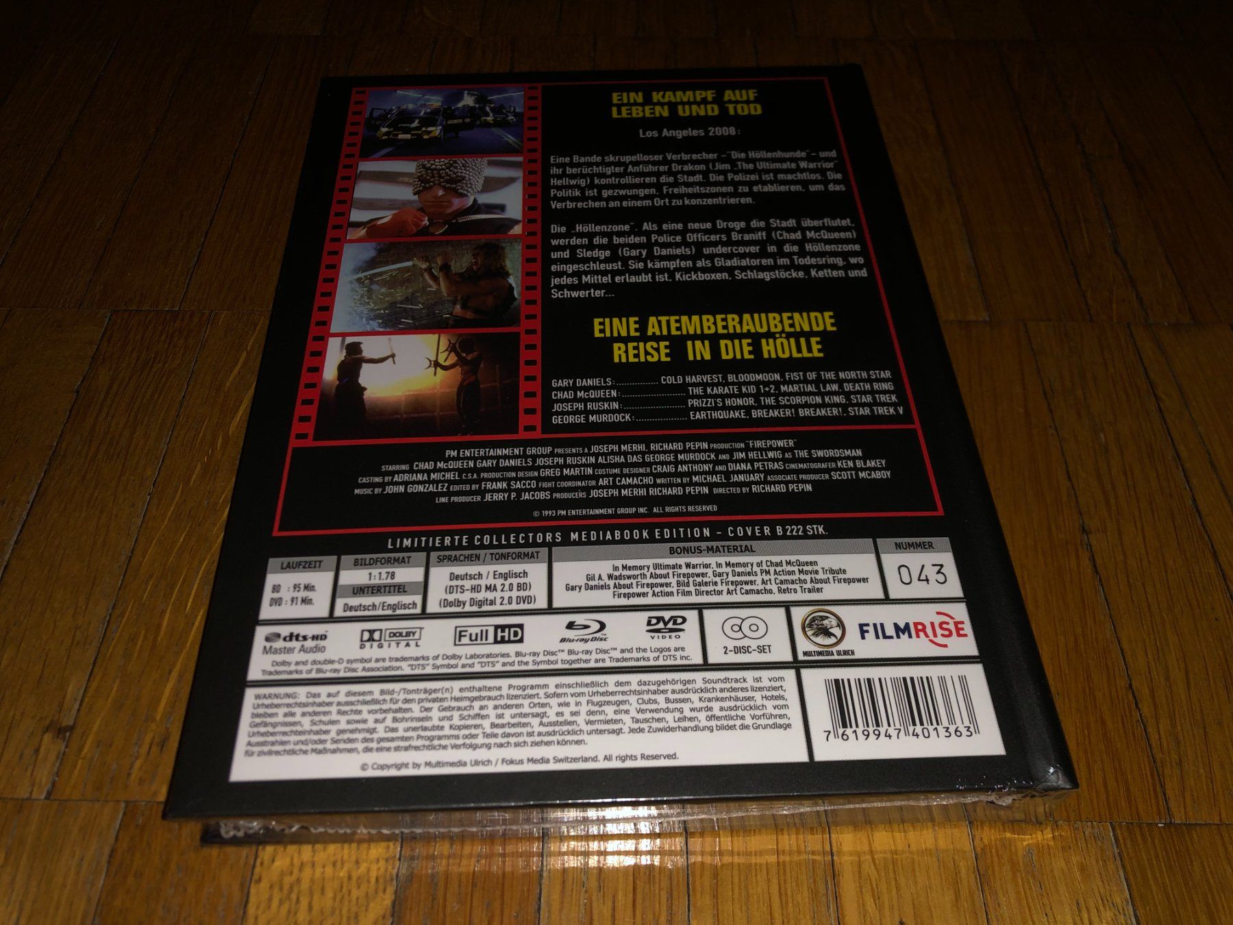 Tutti i DVDs: Fire Force - MEDIABOOK - B - UNCUT – Nuovo e nell'imballaggio originale da Basel venduto da havsok 1