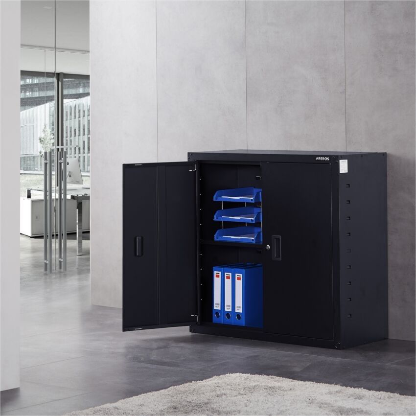 Schränke: Aktenschrank 90cm – Neu (gemäss Beschreibung) aus Nebikon von warendiscount 1
