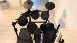 Carlsbro CSD401 E-Drum Set (Mesh) inkl. Hocker & Sticks