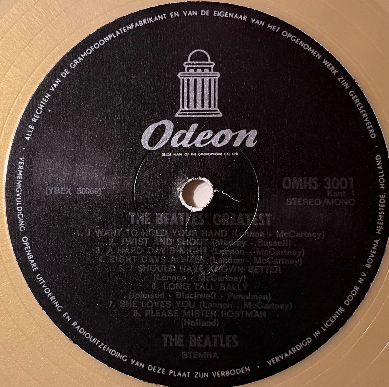 Dischi in vinile: BEATLES - BEATLES' GREATEST - 33 Tours – Usato da Bussigny venduto da vinyl-pas-cher 5