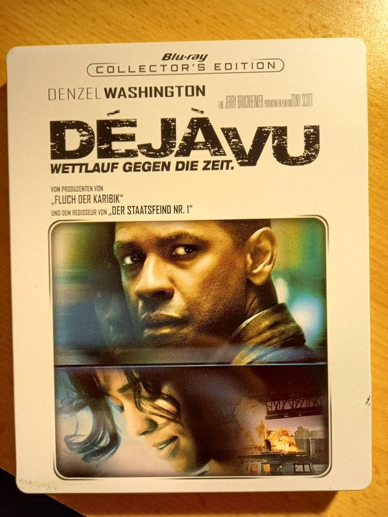 Bluray Deja VuWettlauf gegen die Zeit Steelbook Kaufen auf Ricardo