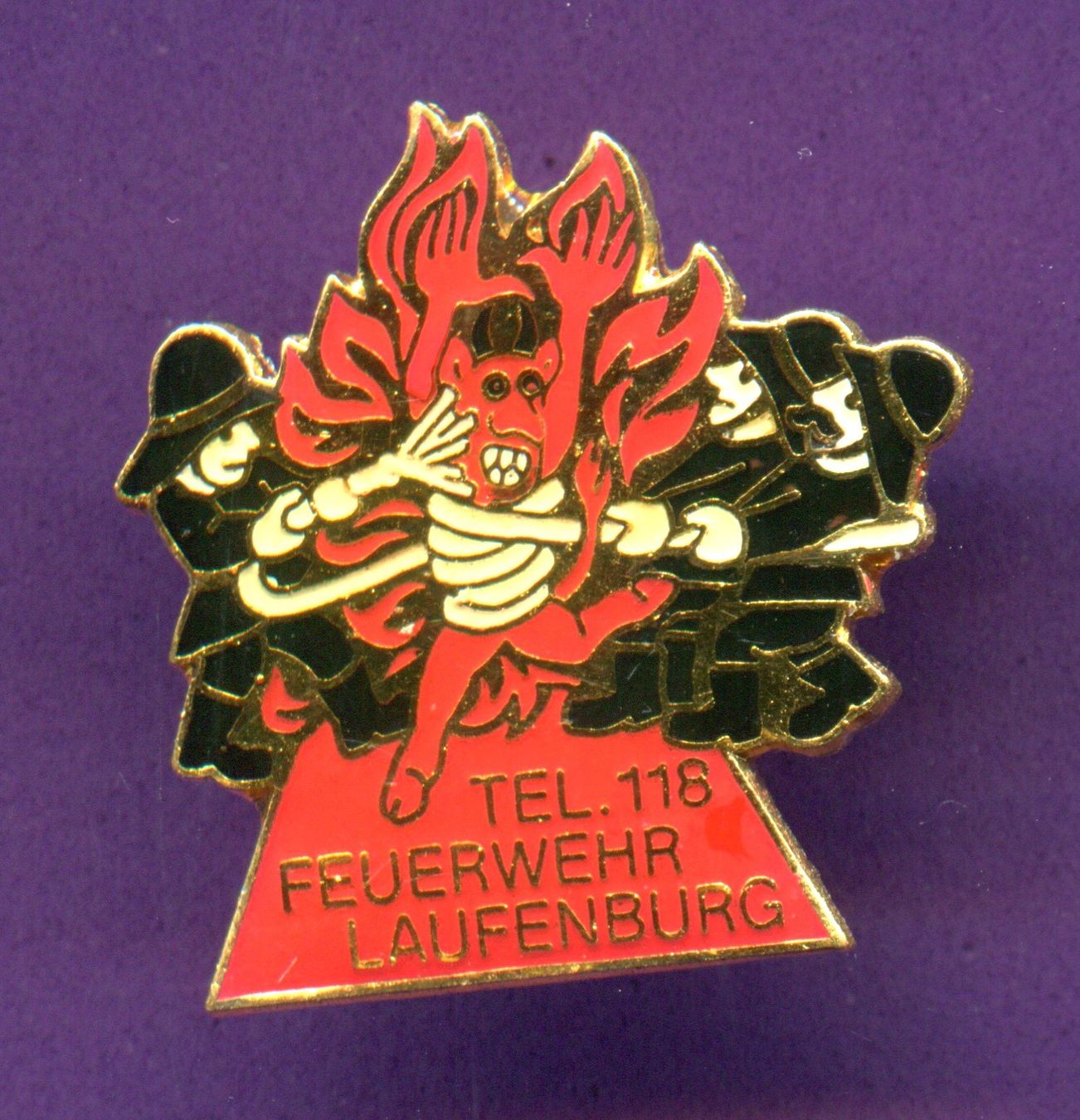Placchette & Badge: Feuerwehr LAUFENBURG – Usato da Winterthur venduto da Sammleroase