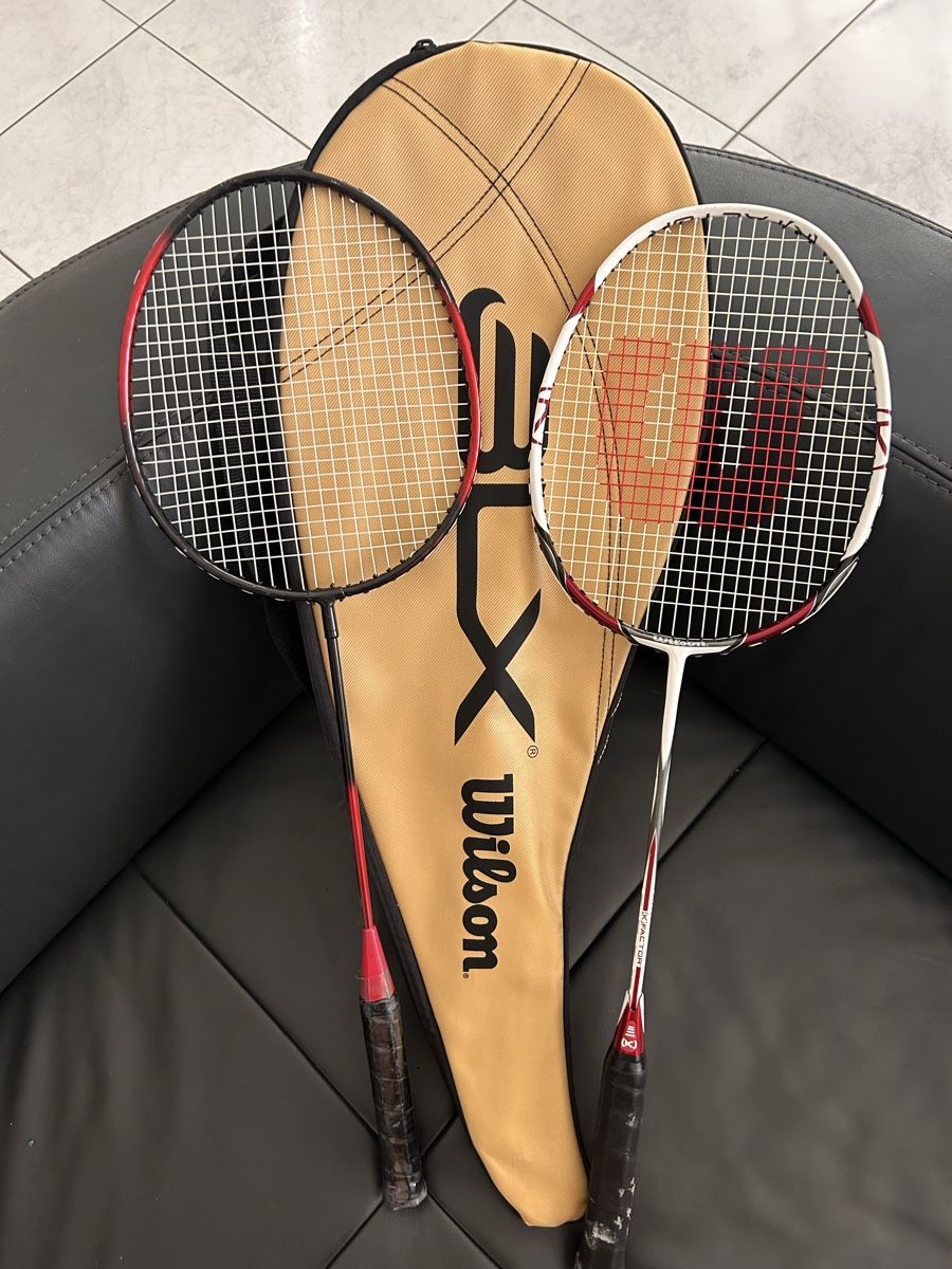 Wilson Racchette: 2 Badmintonschläger - Top Zustand – Usato da Luzern venduto da Pascualito