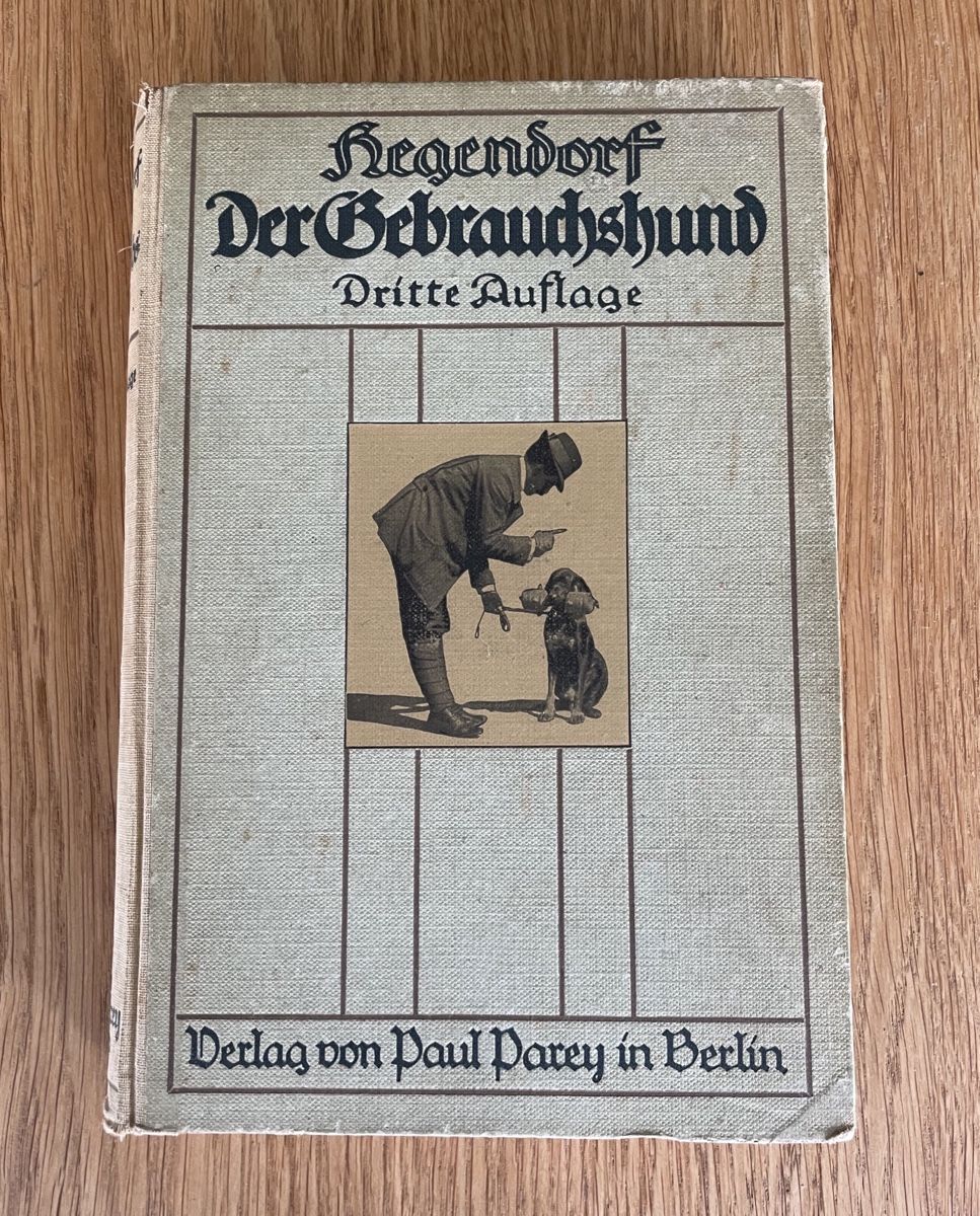 Libri: Antikes Buch DER GEBRAUCHSHUND – Usato da Rüschlikon venduto da succes08