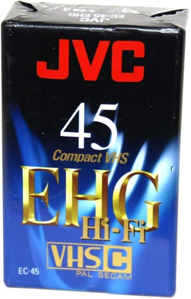 Cassette vuote: JVC EC-45 compact VHS EHG – Nuovo e nell'imballaggio originale da Therwil venduto da stiwi_6571