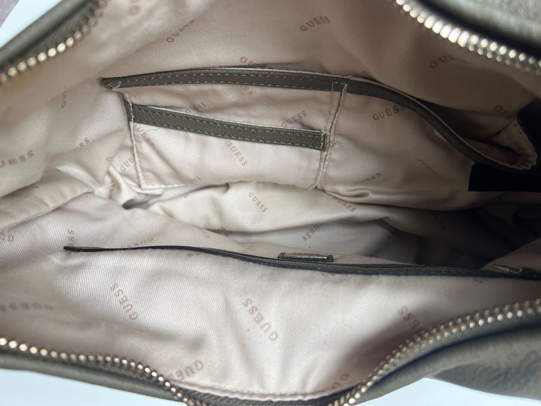 Guess Taschen für Damen: GUESS Dixie Shoulder Bag – Olive – Neu (gemäss Beschreibung) aus Birr von lor-05 2