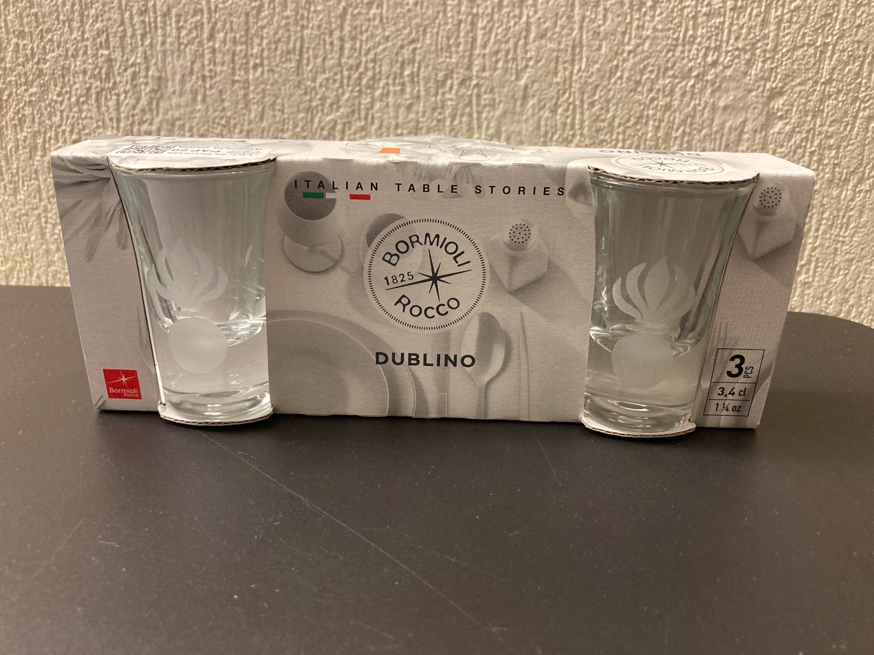 Verres: 3 Shot-Gläser GRENADIER // Isone // Schweizer Armee – Neuf avec emballage d'origine à Brütten par Hst1 2