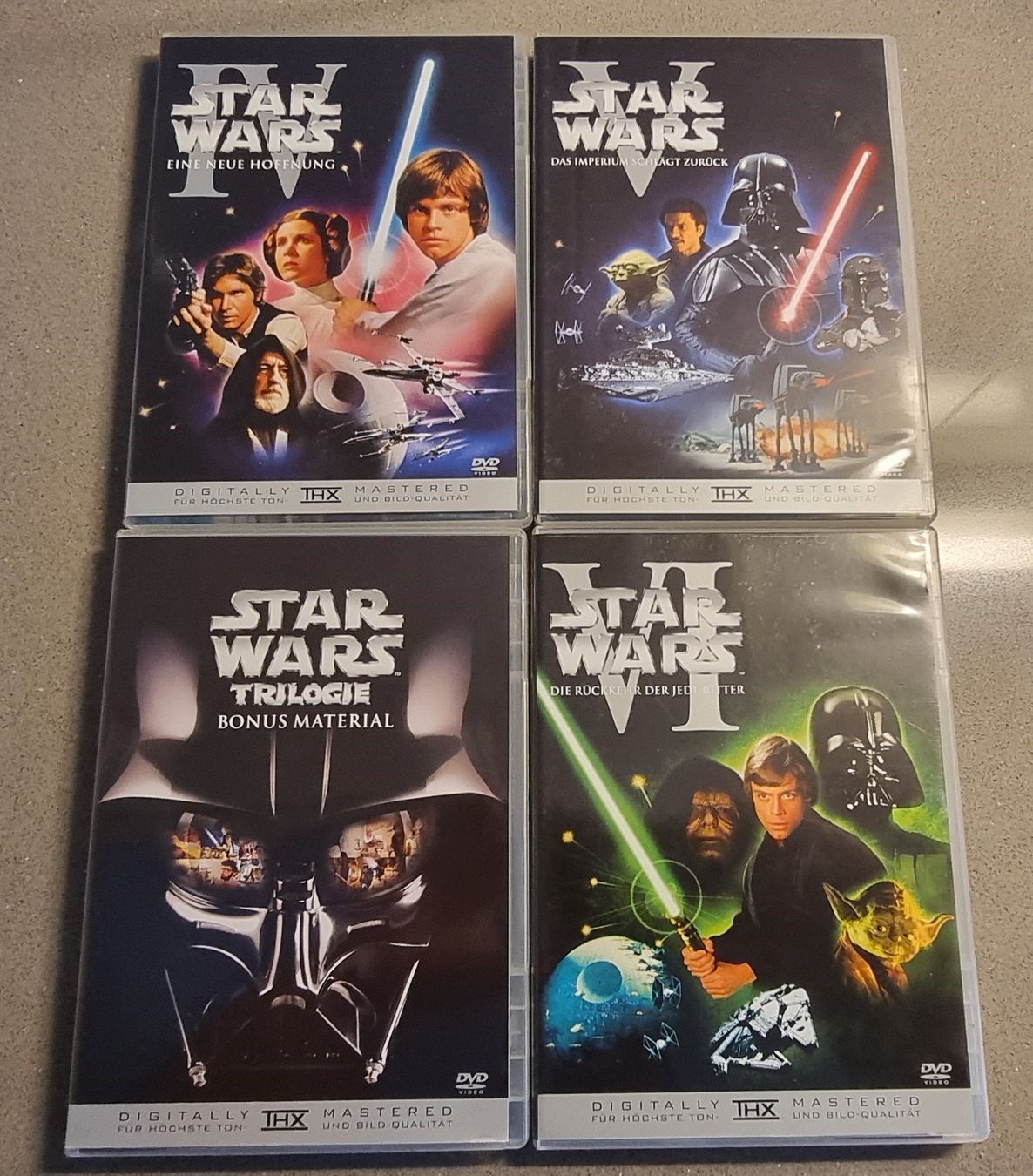 Tutti i DVDs: STAR WARS TRILOGIE + Bonus DVD – Usato da Niedergösgen venduto da rex_5013 1