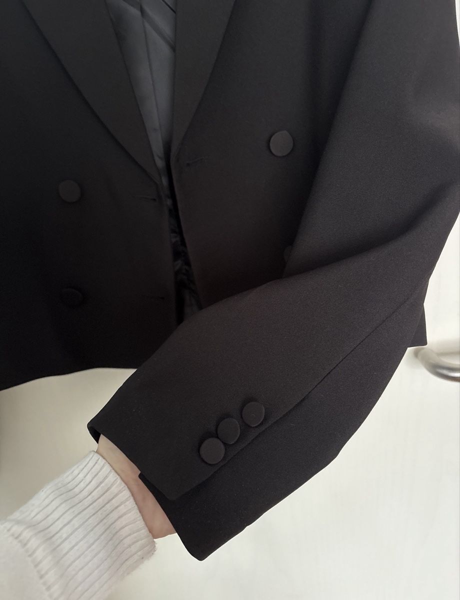 Giacche: Amisu Blazer crop schwarz  – Nuovo (secondo la descrizione) da Wetzikon ZH venduto da sarahlarissa03 1