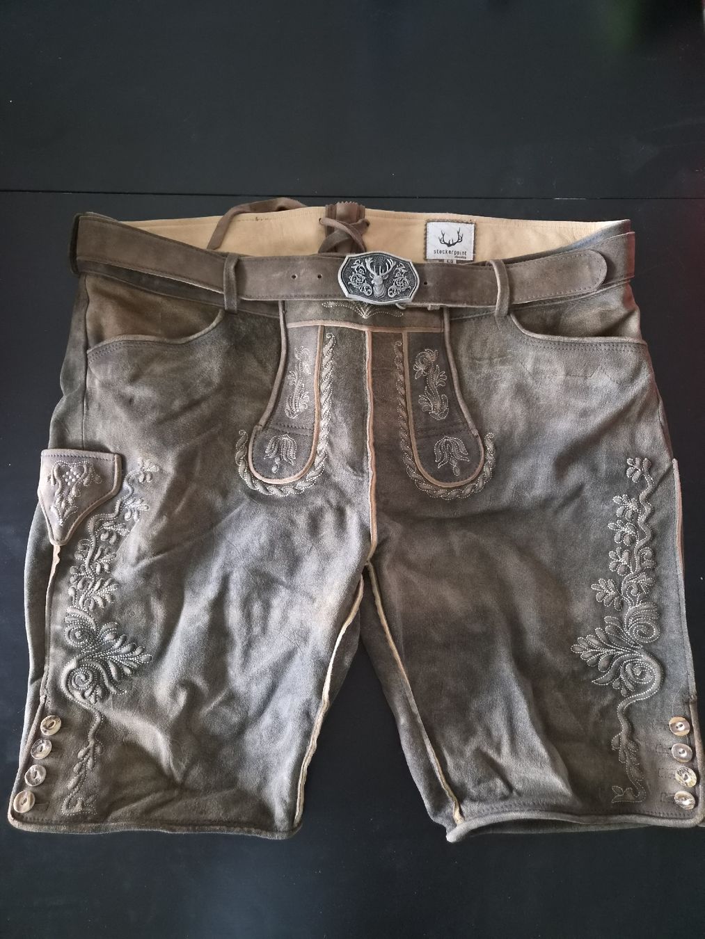 Pantalons: Stockerpoint Lederhose Gr. 58 – Neuf (Voir description) à Weinfelden par nic_w8yg