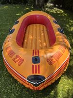 Schlauchboot Gemini 270 , geflickt, ideal für Badespass!