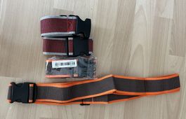 4 Stk. Gepäckgurten Set, Koffergurte, Reisegurte, Neu