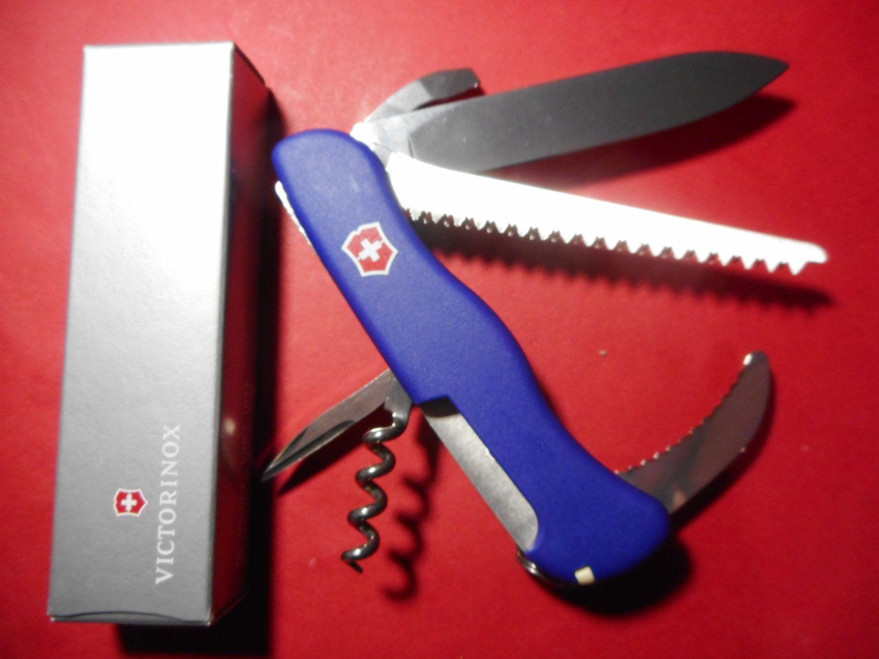 Victorinox Coltelli tascabile: Victorinox  Hunter - SVFA Fischereiaufseher – Nuovo e nell'imballaggio originale da Rotkreuz venduto da Hubbil 1