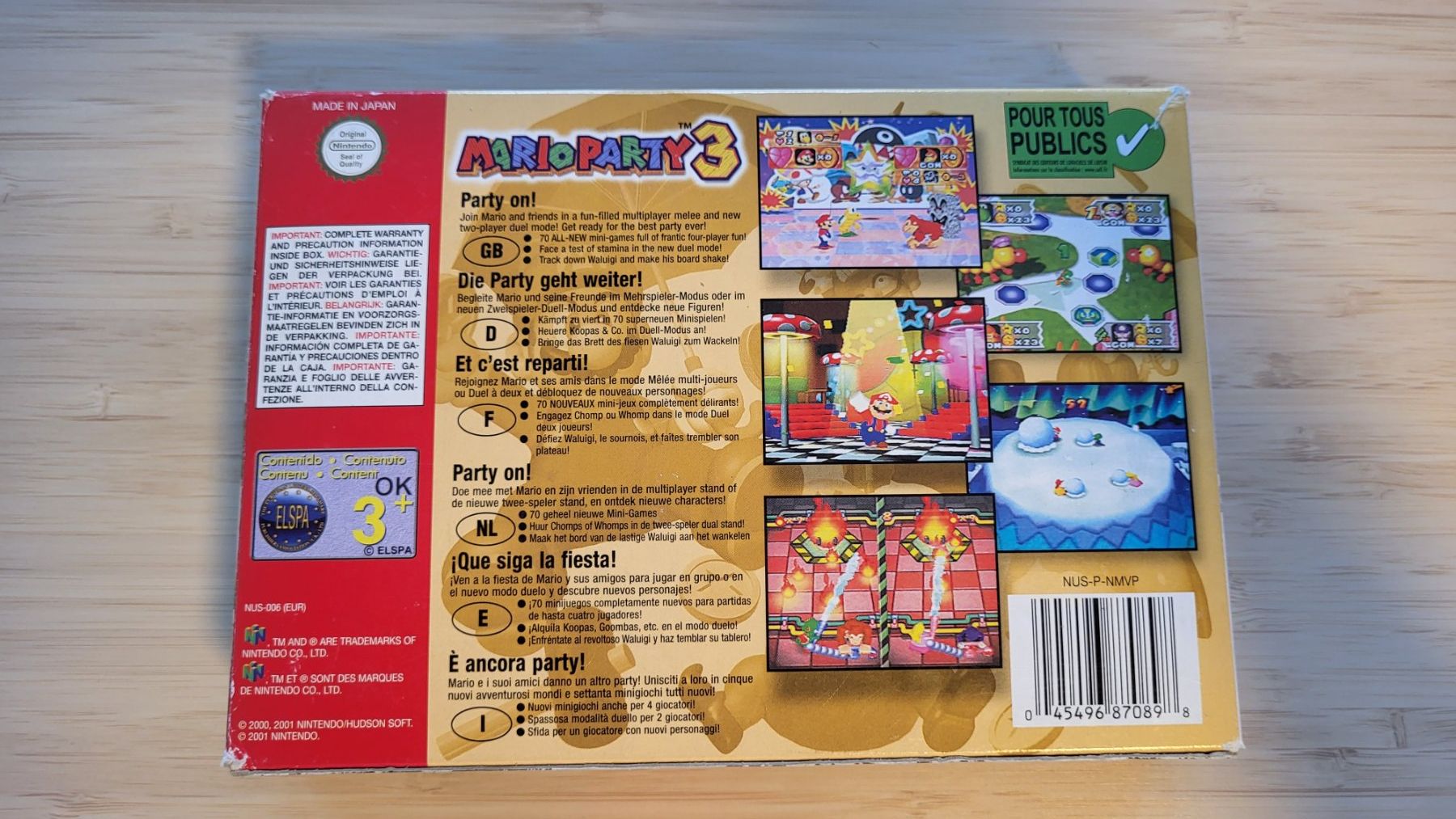 Nintendo Spiele: Mario Party 3 OVP Nintendo 64 – Gebraucht aus Stadel(Winterthur) von Ytitty 1