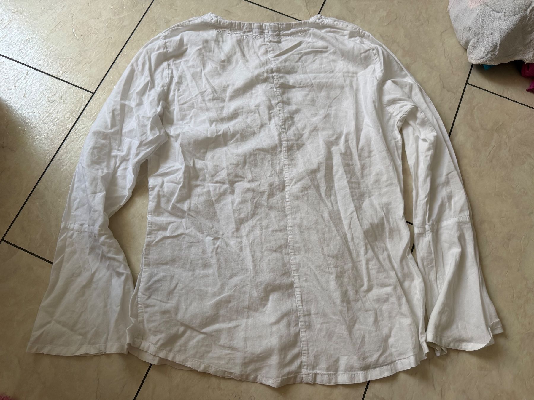 Camicette: weisse Bluse – Nuovo (secondo la descrizione) da Uetikon am See venduto da m1384 1