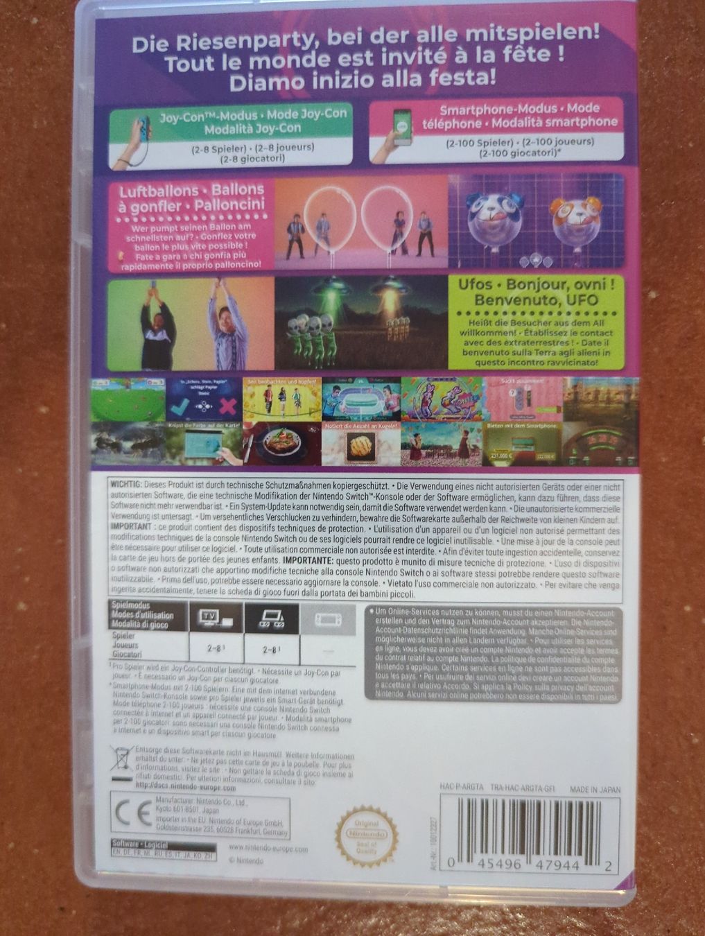 Nintendo Giochi: Everybody 1-2-Switch!Nintendo Switch – Nuovo (secondo la descrizione) da Seseglio venduto da Stebu74 1