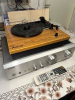 Verstärker Onkyo A-9155 mit Plattenspieler FENTON RP112
