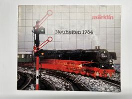 Märklin Katalog Neuheiten 1984