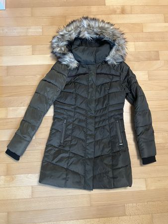 Superdry Wintermantel , Olivgrün , Gr. S, Top Zustand!