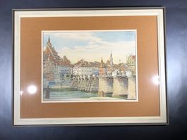 ⭐ Maria LaRoche, Basel, Alte Rheinbrücke
