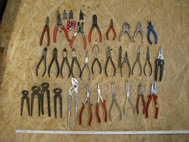 Lot Zangen Mechaniker Werkzeug