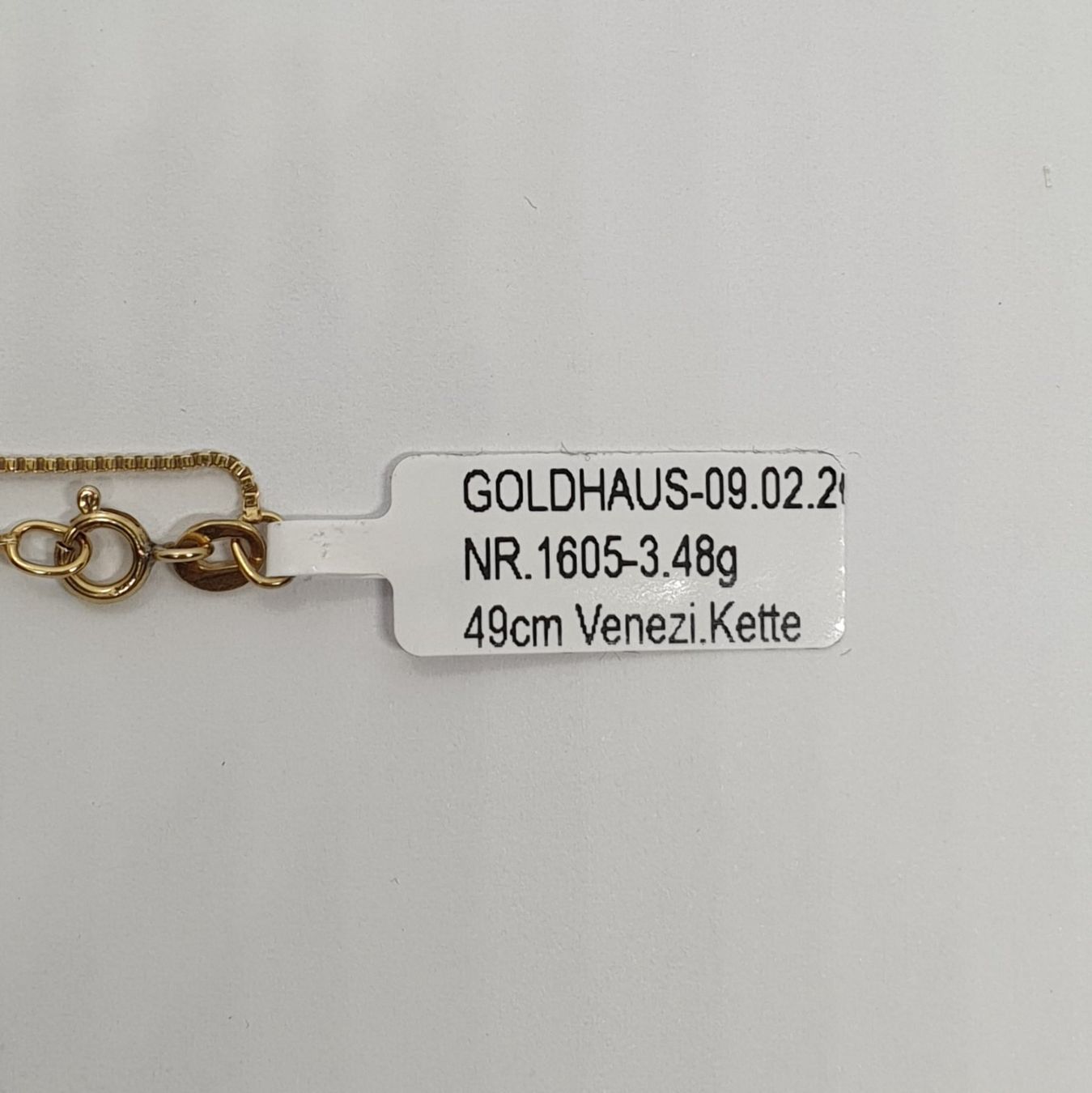 Catenine: Echt 18K Gold Kette – Usato da Luzern venduto da Goldhaus-Luzern 2