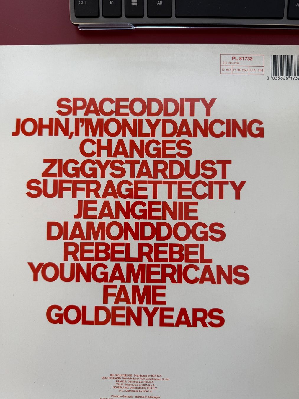Dischi in vinile: David Bowie 1973 Changesonebowie (LP) – Usato da Territet venduto da Yvanz 2
