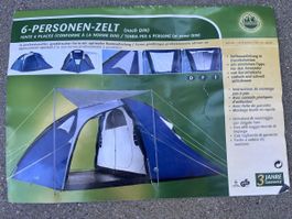 6 - Personen Zelt